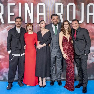 Photocall del estreno de Reina Roja en Madrid con los actores principales